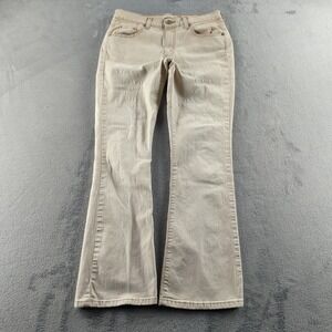 Vintage Y2K Levis Bootcut Jeans Womens 10 (30x32) Tan Khaki Stretch Denim